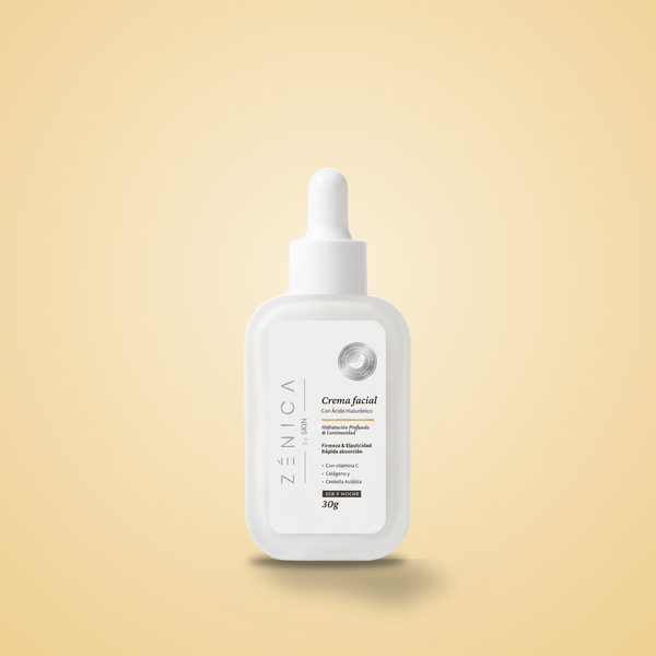Crema Facial Vitamina C Zénica by SKIN, día y noche, 30 g