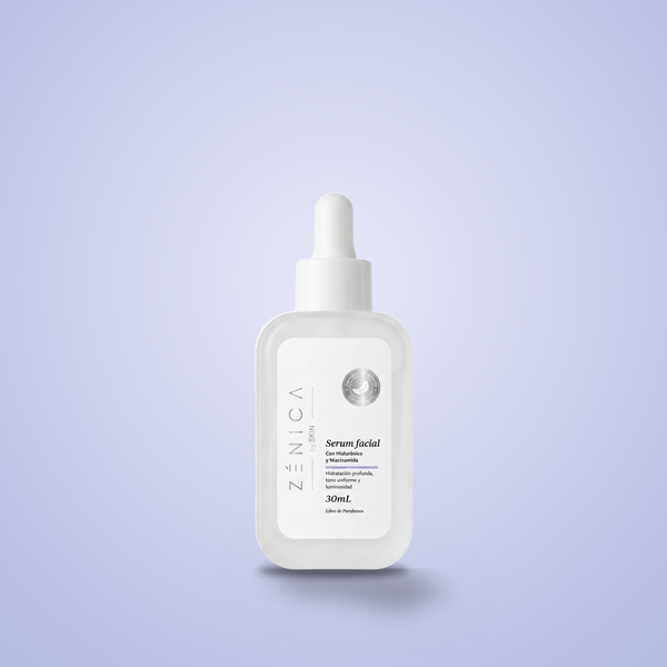 Serum Reparador Zénica by SKIN con Niacinamida y Ácido Hialurónico, 30 mL