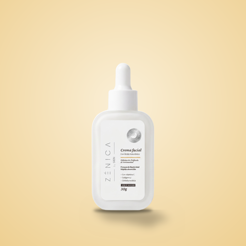 Crema Facial Vitamina C Zénica by SKIN, día y noche, 30 g