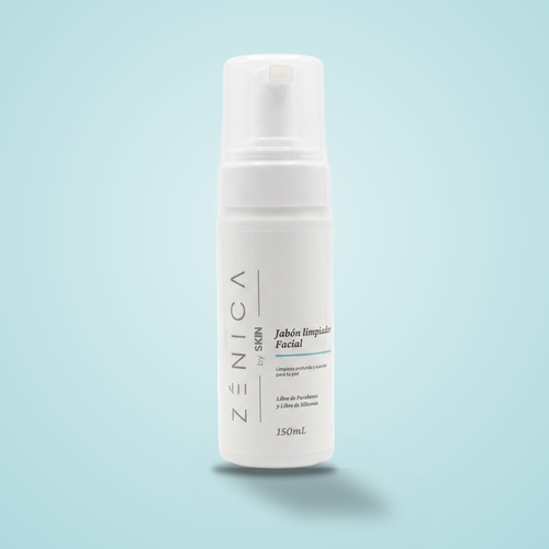 Jabón Limpiador Facial en Espuma Zénica by SKIN, 150 mL