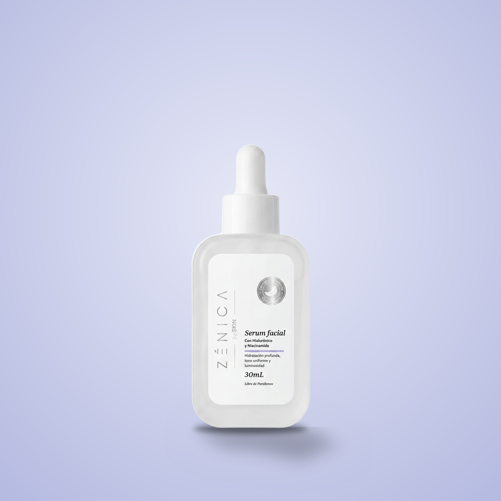 Serum Reparador Zénica by SKIN con Niacinamida y Ácido Hialurónico, 30 mL