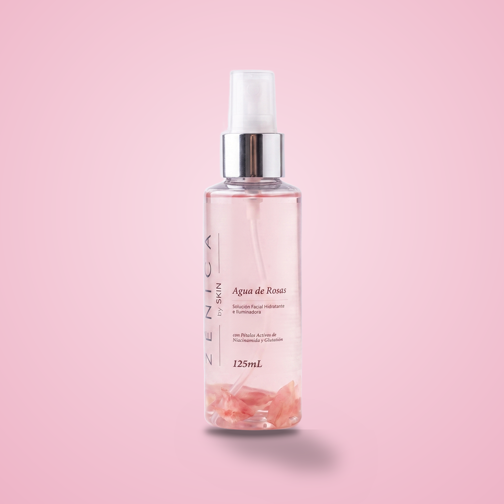 Tónico Facial Agua de Rosas Zénica by SKIN, 125 mL