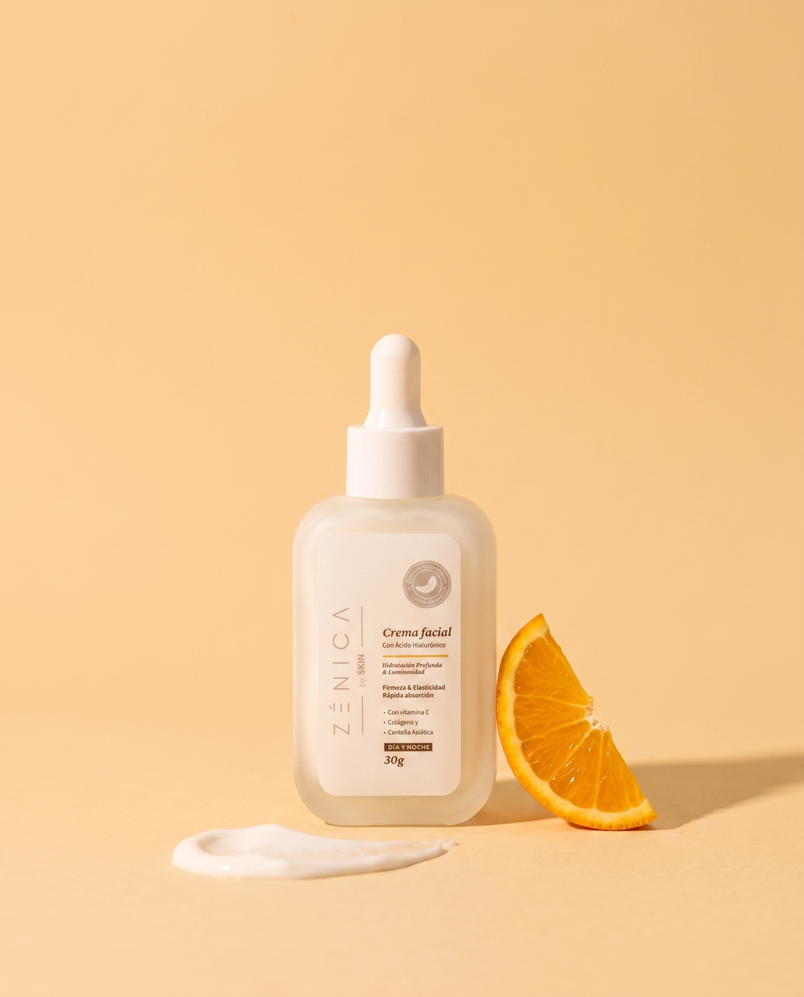 Crema Facial Vitamina C Zénica — beneficios