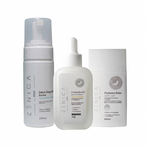 Kit Glow Diario Zénica — rutina facial completa