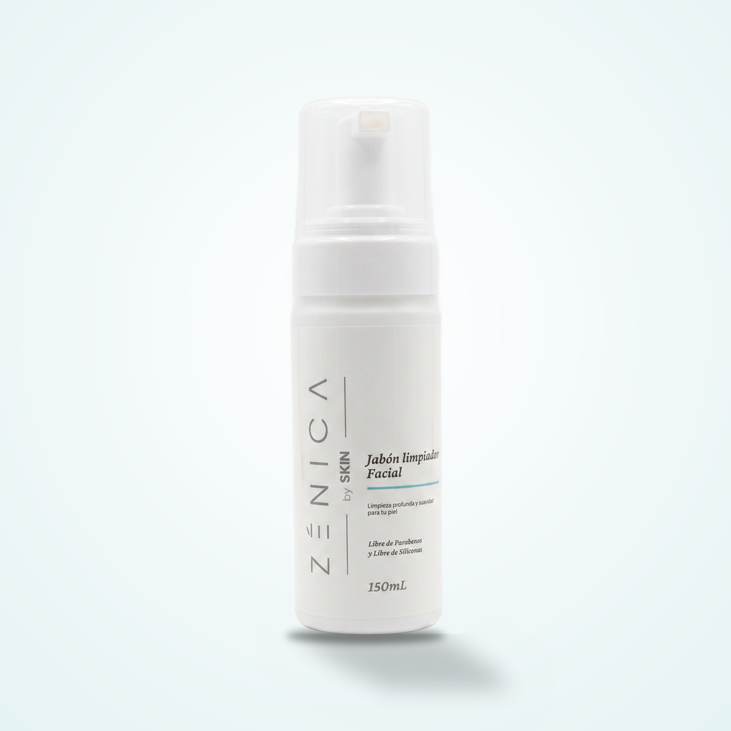 Jabón Limpiador Facial en Espuma Zénica by SKIN — frasco 150 mL