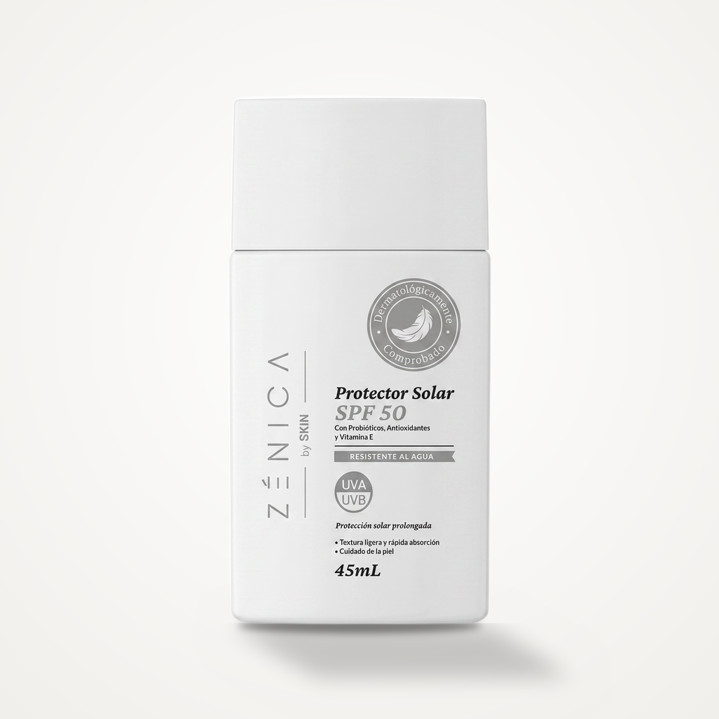 Protector Solar SPF 50 Zénica by SKIN — frasco 45 mL